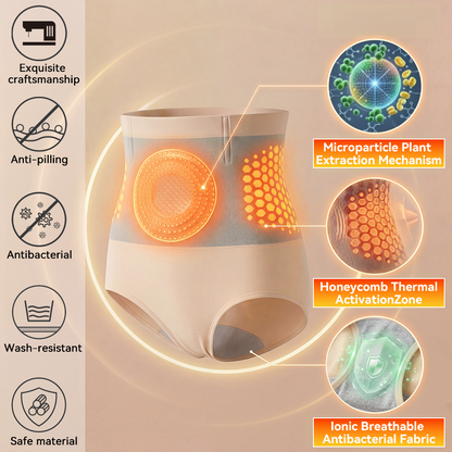 💦🍔GFOUK®☀️𝐌𝐨𝐫𝐢𝐧𝐠𝐚 & 𝐁𝐞𝐫𝐛𝐞𝐫𝐢𝐧𝐞 4‑In‑1 Micro‑Particle Sculpting & Fat‑Burn Shorts