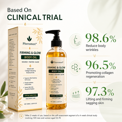💧🔥60% OFF Ends Soon! Pheromex® Firming & Glow Oil — Hydrate, Smooth & Restore Radiant, Youthful-Looking Skin