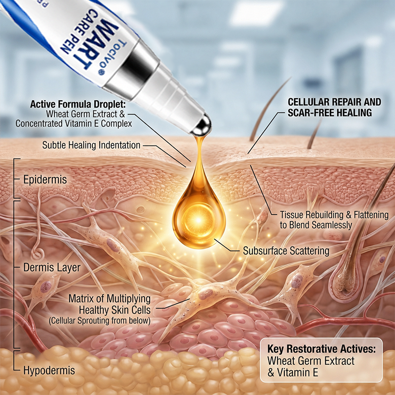 💧👨‍⚕️ Toclvo® Fast-Acting Wart Remover Care Pen | Targets Warts, Skin Tags & Rough Bumps