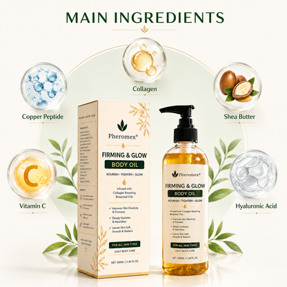 💧🔥60% OFF Ends Soon! Pheromex® Firming & Glow Oil — Hydrate, Smooth & Restore Radiant, Youthful-Looking Skin