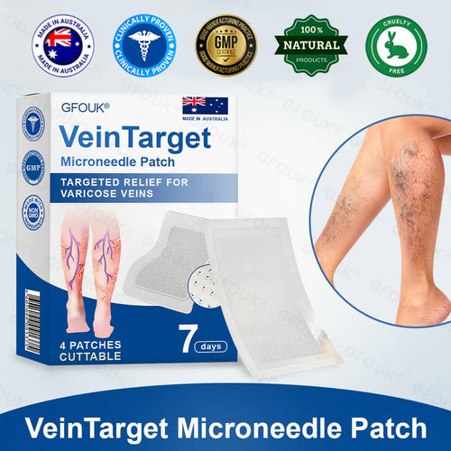 🇦🇺💧✅GFOUK® VeinTarget Microneedle Patch⚡Instant Relief, Long-Term Results